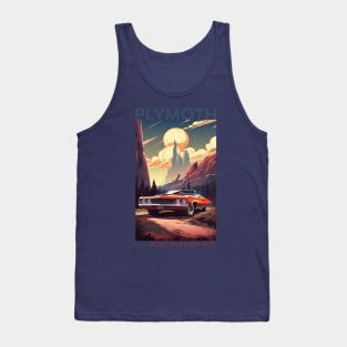 Roaring Resurrection: The 1970 Plymouth Road Runner Revival Tank Top